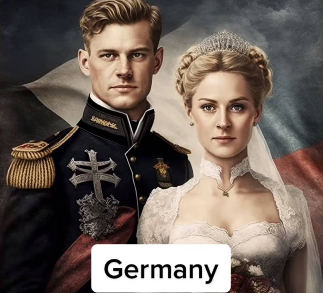 Yapay zekaya sordular, resmetti: İşte Türkiye dahil yapay zekaya göre gelin ve damat olarak ülkeler... 1